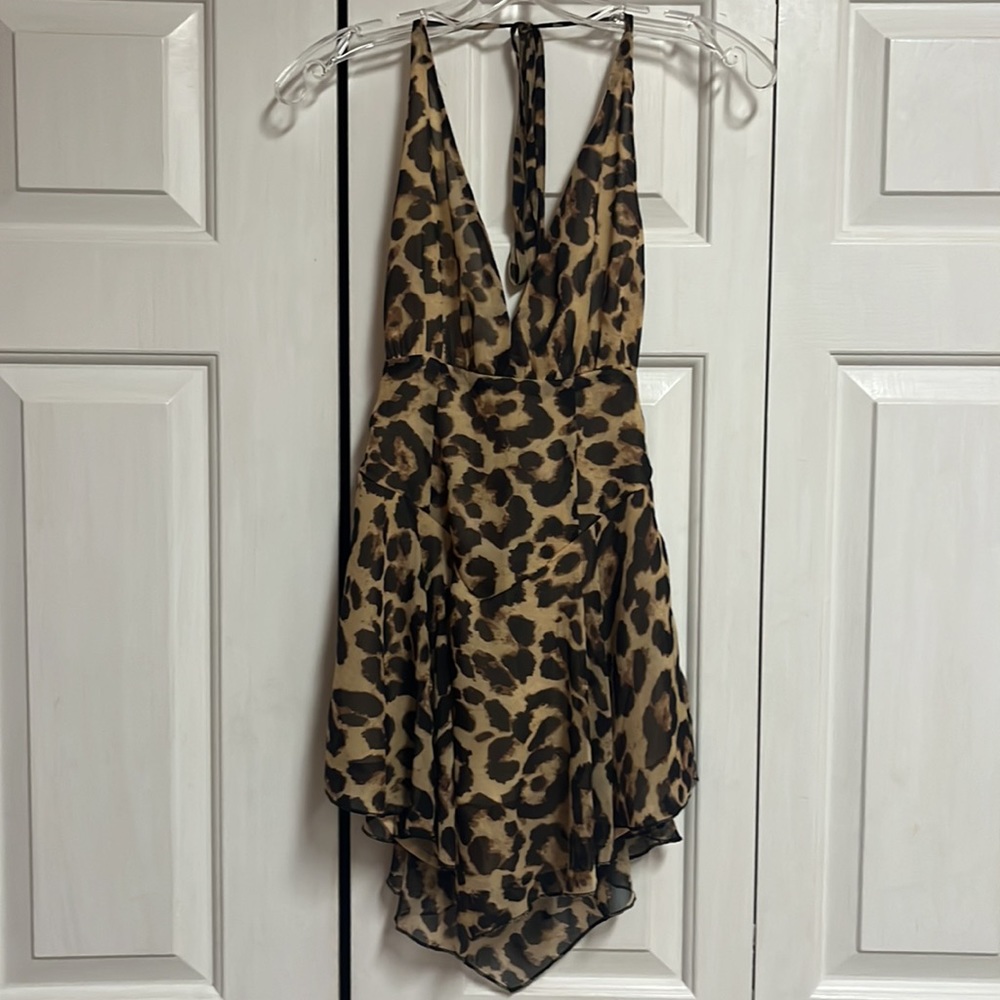 Princess Polly Cheetah Print Romper